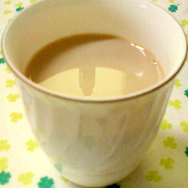 ☆*・和の心で作ってみた☆抹茶豆乳コーヒー☆*:・